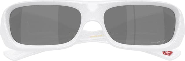 Oakley Permian Sunglasses - Pearlized White - Prizm Black Lens