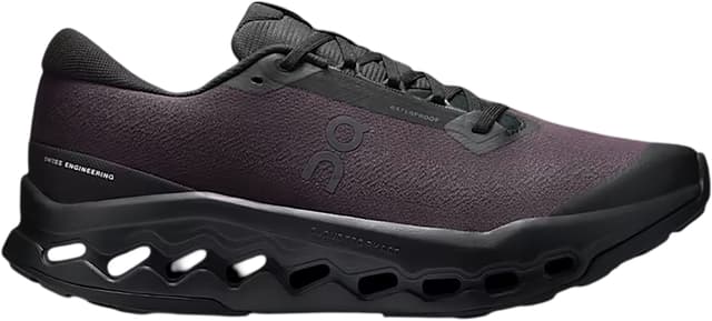 On 防水ランニングシューズ ブラックCloudsurfer Trail 2WP On Cloudsurfer Trail 2 Waterproof Trail Running Shoes - Men's