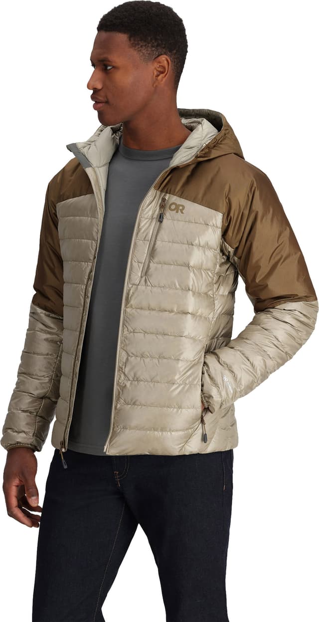 【ベージュ（27）】Rivington Helium Hoodie Outdoor Research Helium Down Hoodie - Men's | The Last Hunt