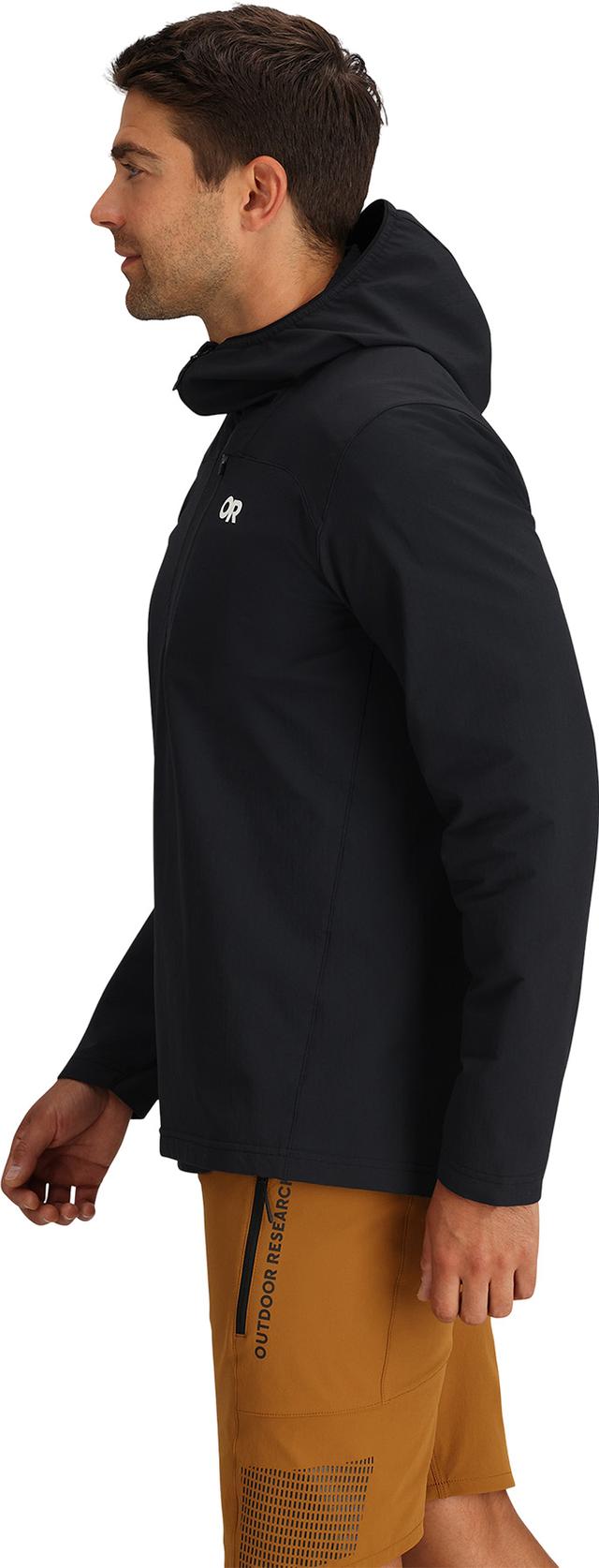 Outdoor Research Freewheel Soft Shell Half Zip MTB Hoodie - Men's