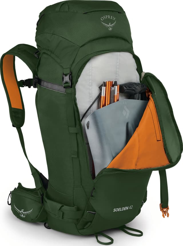 ULTRA OLIVE／ウルトラオリーブ BACK PACK Osprey Soelden Technical Backcountry and Skiing Backpack 42L