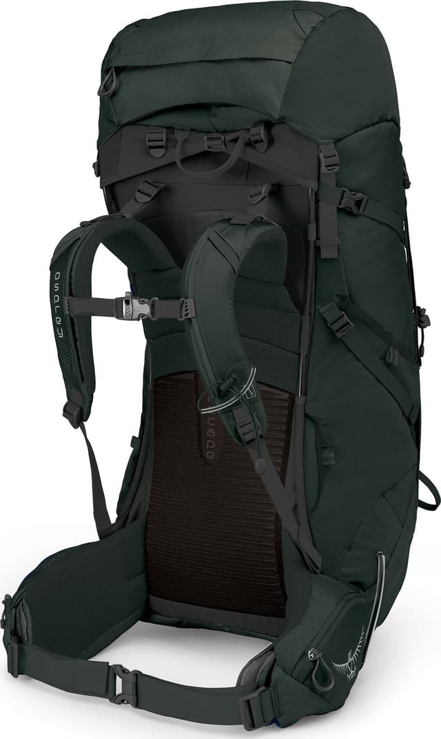 OSPREY オスプレー VOLT75 ボルト75 バックパック ザック リュック アウトドア カラー: ブラック バッグ volt75_side_tarblack_1.jpg?