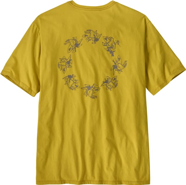 ◆Patagonia◆ Men's Casting Logo Responsibility Patagonia Men's Casting Logo Responsibili-Tee®