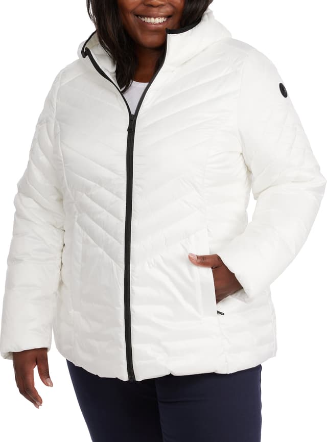 Pajar Colette Lightweight Puffer Jacket with Combo Sleeve Side