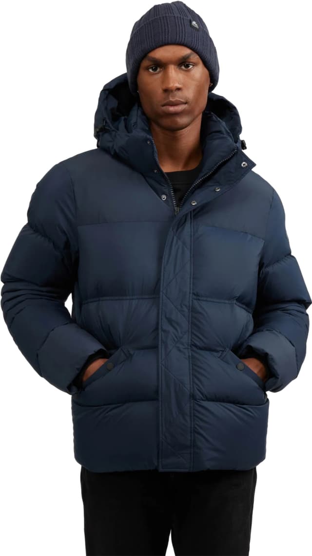 Pajar Titan Mixed-Media Puffer Jacket with Removable Hood - Men's