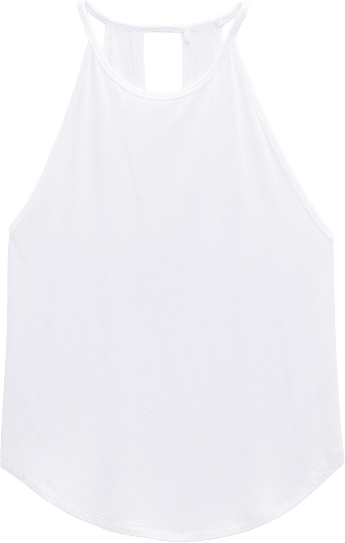 Débardeur Femme Prana Lotus - Col Haut En Soft White - Taille M - Neuf Avec étiquettes