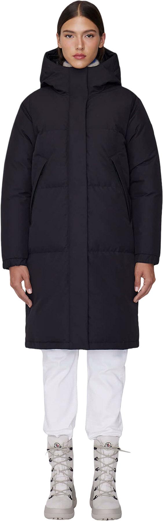 Down Coat Quartz Coats Quartz Ines Down Parka Jacket In True Navy