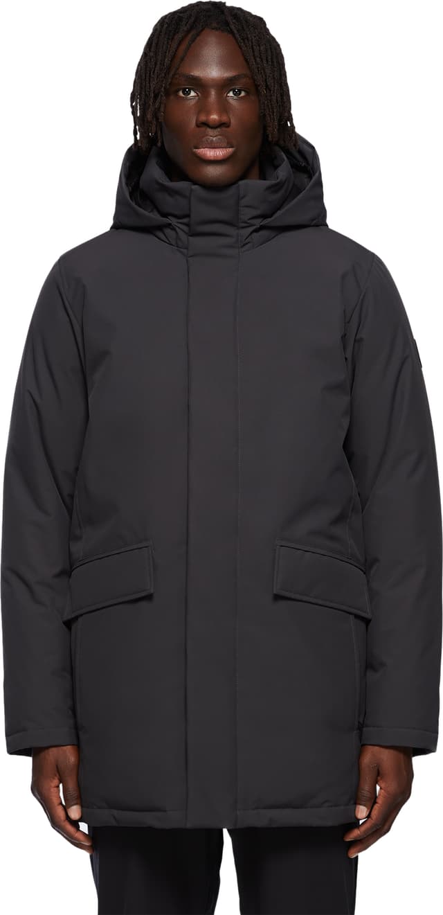 QUARTZ クォーツ CHAMPLAIN ダウンジャケットブラック M 未使用 Quartz Co. Champlain Hooded Down Winter Jacket - Slim-Straight