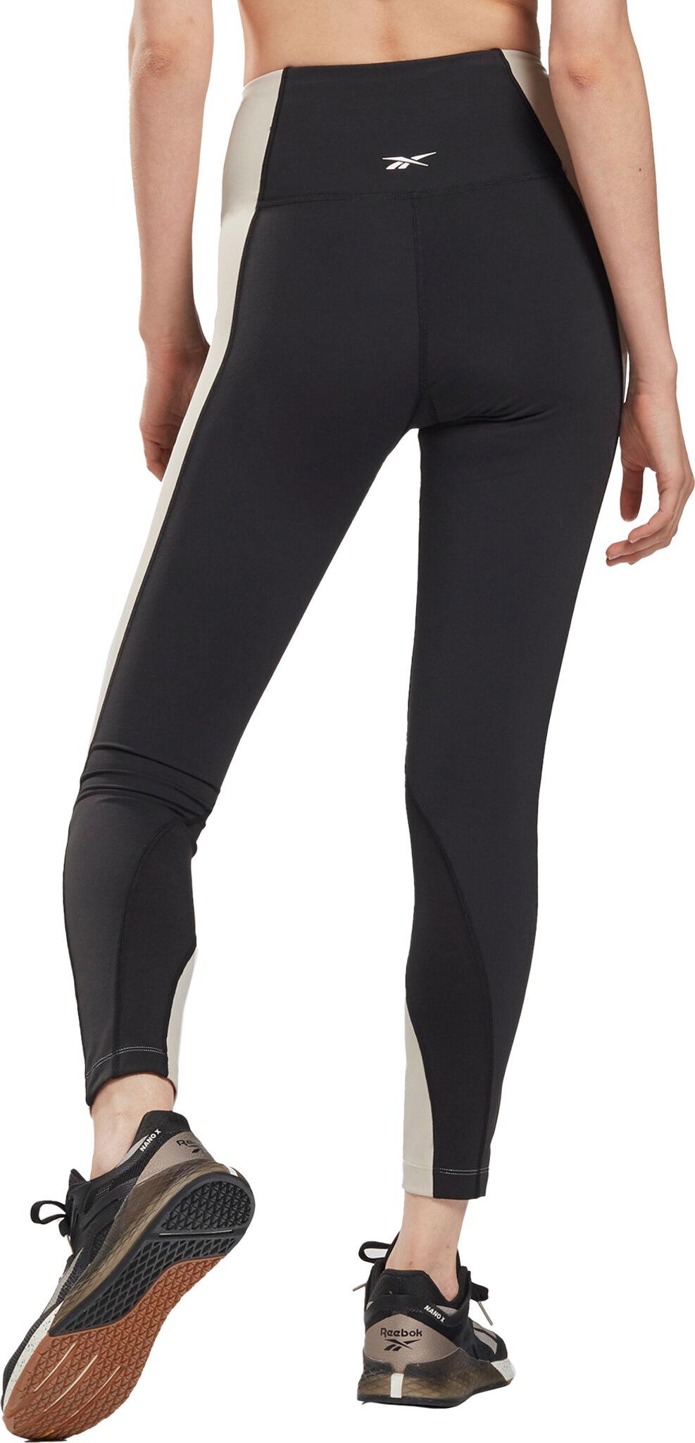 Reebok Women's Lux 3/4 Leggings Black Size 1X