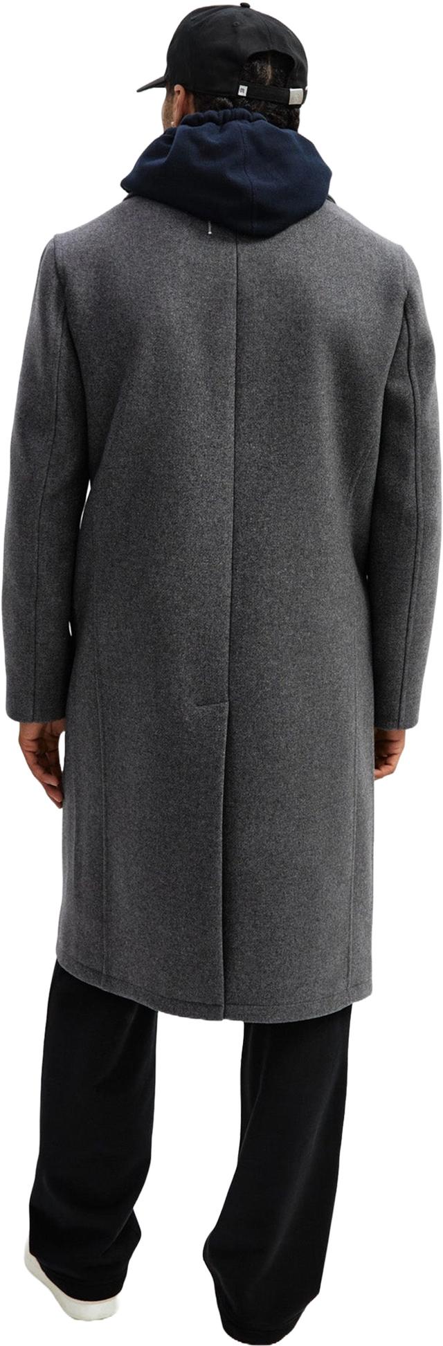 Reigning Champ Melton Wool Polo Coat - Men's | Altitude Sports