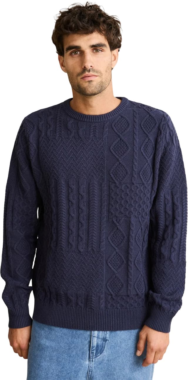 Rhythm Patchwork Sweater - Men's | Altitude Sports