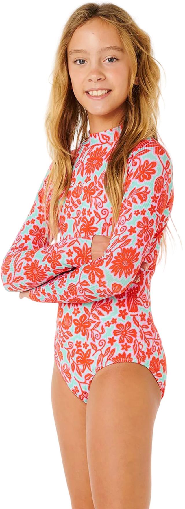 Rip Curl Sunshine UPF Long Sleeve Surf Suit - Girls | Altitude Sports