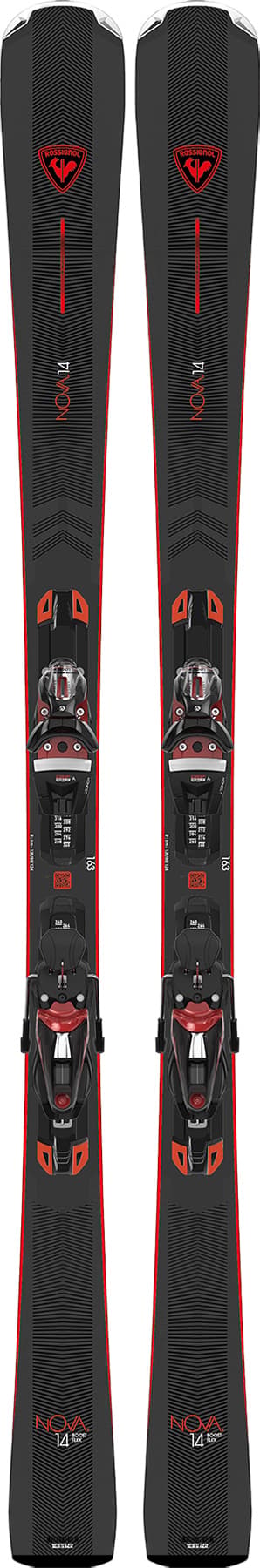 Rossignol Nova 14 Skis with NX 12 Konect GW B80 Ski Bindings