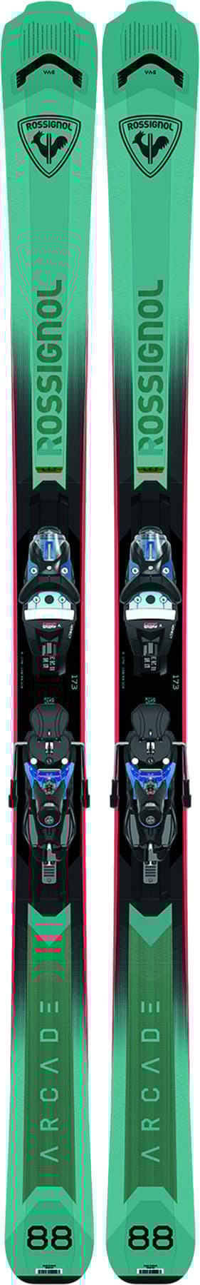 Rossignol Arcade 78 Express Skis with Xpress 10 GW B83 Ski