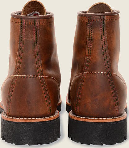 Red Wing Shoes 6-inch Roughneck Copper Rough and Tough Leather
