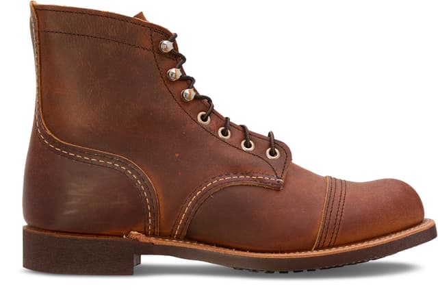 Red Wing Shoes Iron Ranger 6-inch Copper Rough and Tough Leather