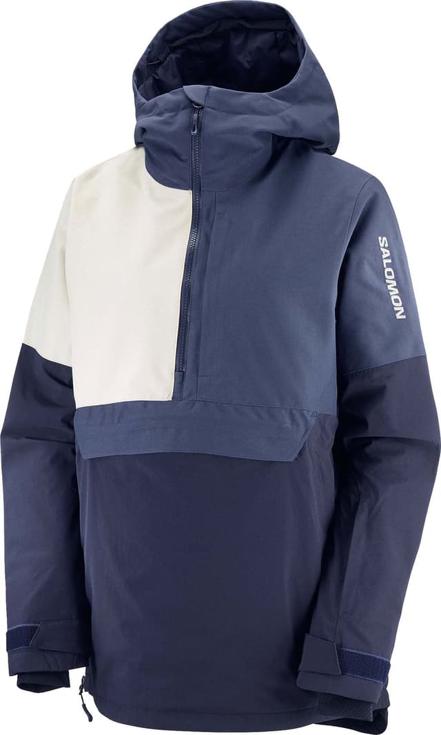 SALOMON NO DRAMAフード付きウェア ネイビー Salomon No Drama Insuated Anorak - Women's | Altitude Sports