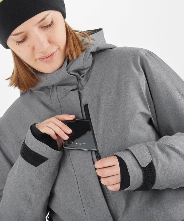 Salomon Stance Cargo Insulated Hooded Jacket - Women's | The Last Hunt