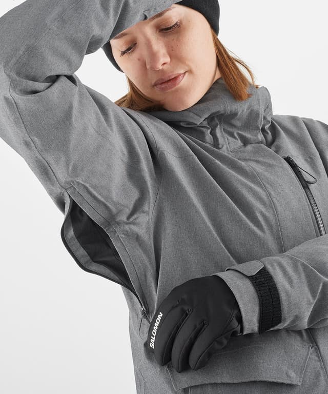 Salomon Stance Cargo Insulated Hooded Jacket - Women's | The Last Hunt