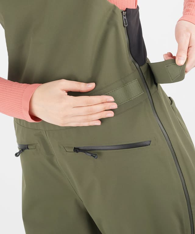 Salomon Stance 3 Layer Bib Pants - Women's | The Last Hunt