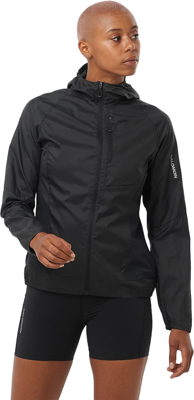 Salomon Bonatti Cross Full Zip Hooded Wind Jacket - Women's