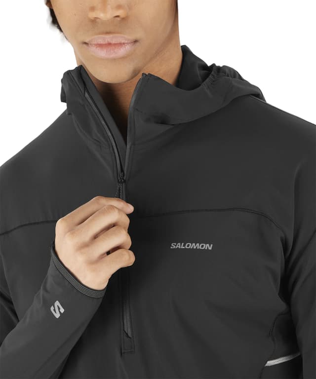 Salomon Sense Aero Hybrid Midlayer Hoodie - Men's | Altitude Sports