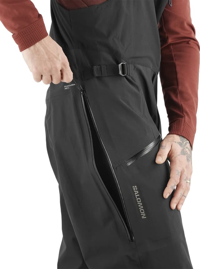 Salomon Absolute 3 Layer Shell Bib Pants - Men's | Altitude Sports