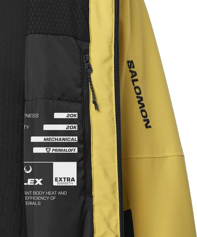 Salomon 22-23 Brilliant Jacket XLサイズ BRILLIANT Men's Insulated Hooded Jacket | Salomon