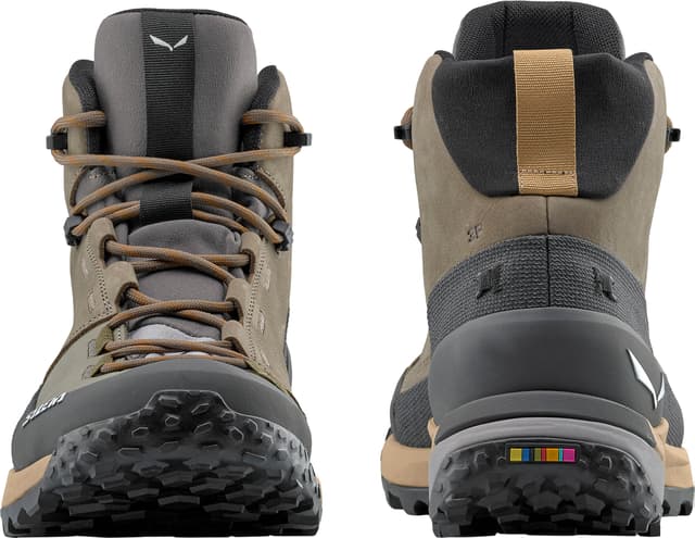 Salewa Puez Leather Mid Powertex Shoes - Men's | Altitude Sports