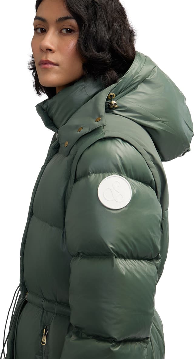 Scotch & Soda Kezia Long Quilted Puffer Jacket - Women's