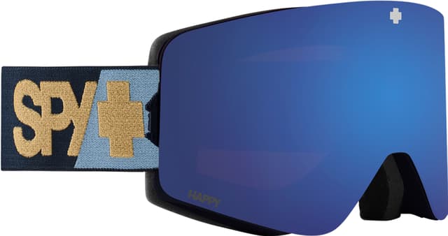 Spy Marauder SE Ski Goggles - Happy Rose Dark Blue Mirror | The