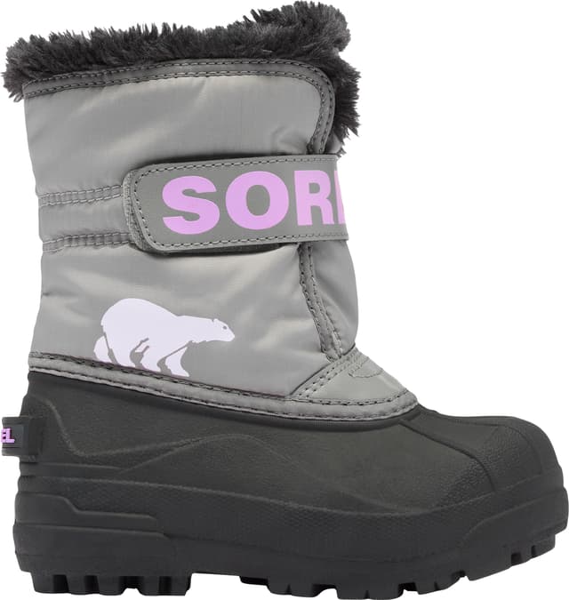 スキー SOREL CHILDREN'S  COMMANDER 18cm Sorel Snow Commander Winter Boots - Little Kids | The Last Hunt