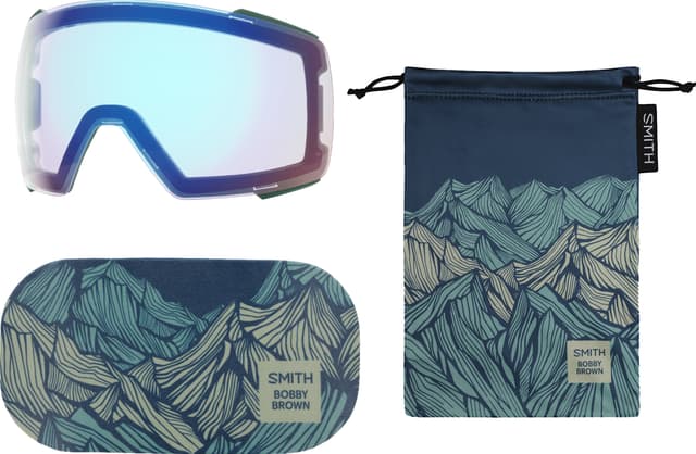 【美品】SMITH I/O MAG AC Bobby Brown ゴーグル Smith Optics I/O Mag Goggles - AC Bobby Brown - ChromaPop Sun