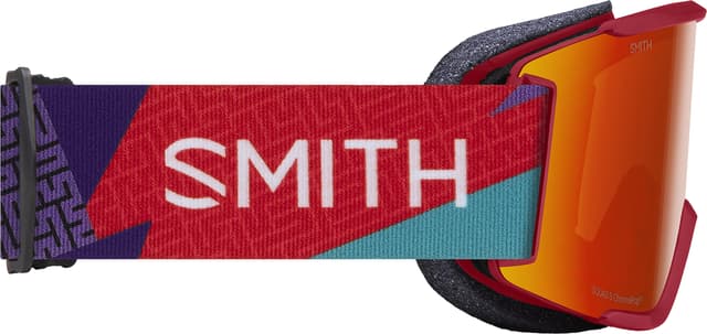 Smith Optics Squad S Goggles - Crimson A-Maze-Zing - ChromaPop