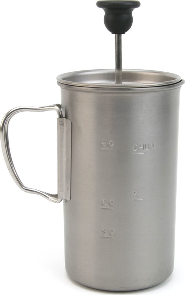 Snow Peak Titanium French Coffee Press | Altitude Sports