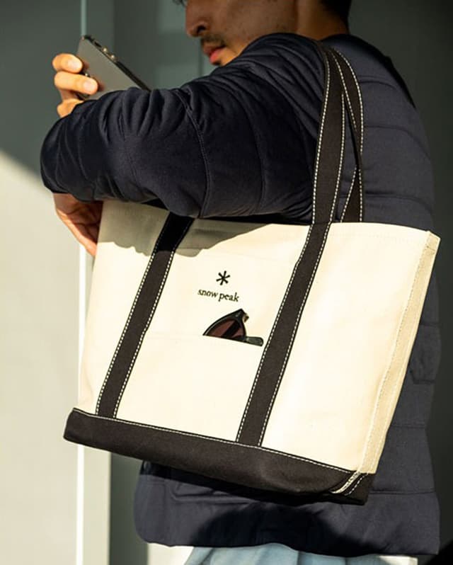 Snow Peak Canvas Noasobi Tote Bag | The Last Hunt