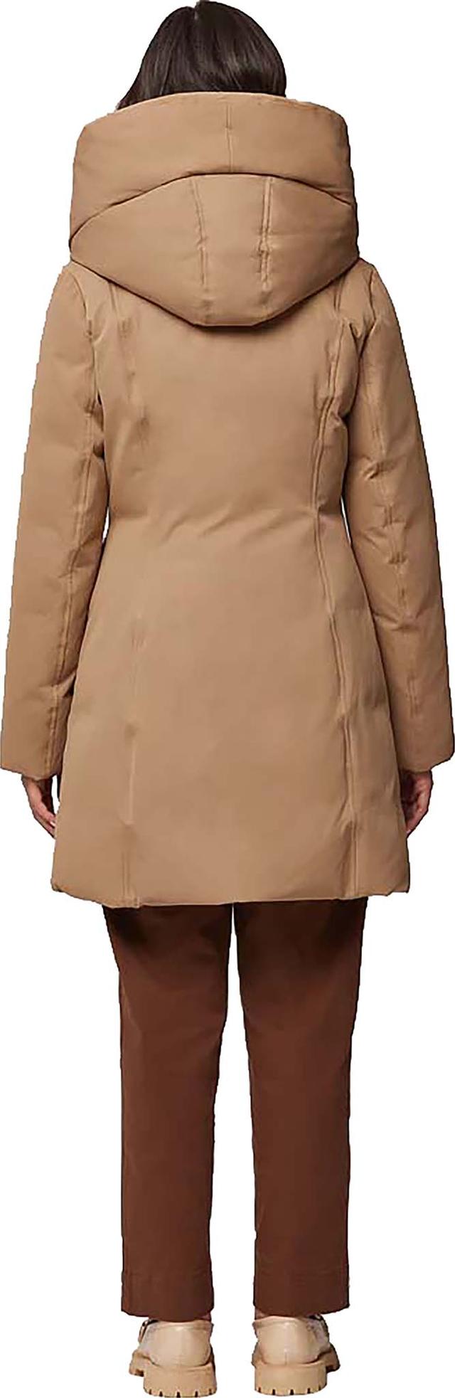 SOIA & KYO Camelia-C Slim-Fit Classic Down Coat with Large