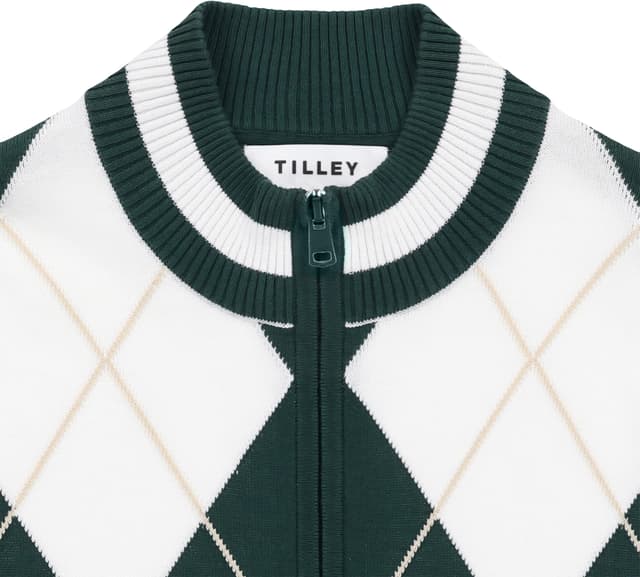 Tilley Argyle Full Zip Sweater - Women's | Altitude Sports