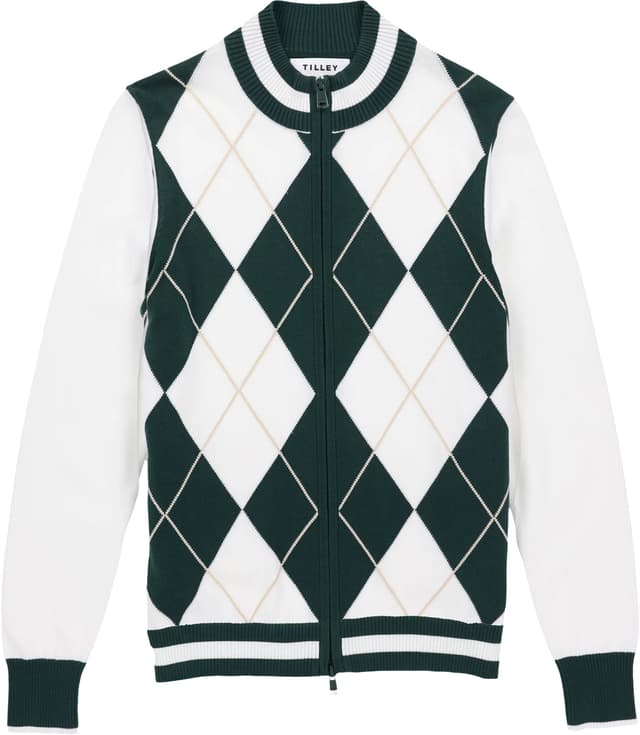 Tilley Argyle Full Zip Sweater - Women's | Altitude Sports