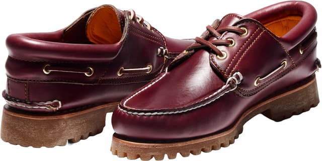 Timberland 3-Eye Lug Handsewn Boat Shoes - Men's | Altitude Sports