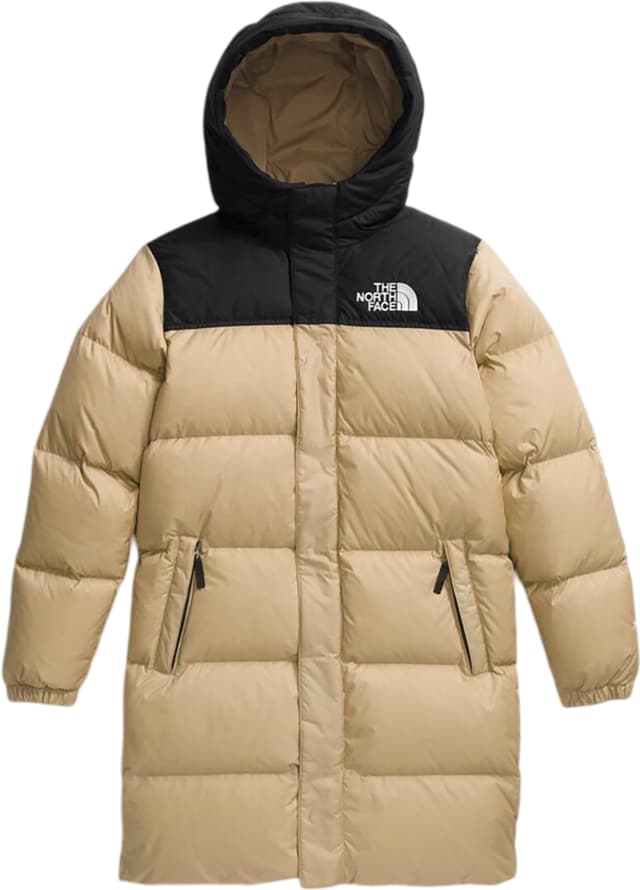 THE NORTH FACE NP72184 ベージュ【XL】 The North Face Nuptse Long Parka - Big Kids | The Last Hunt