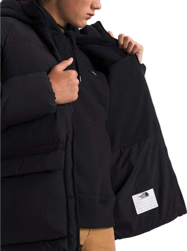 The North Face North Down Fleece-Lined Short Parka - Big Kids