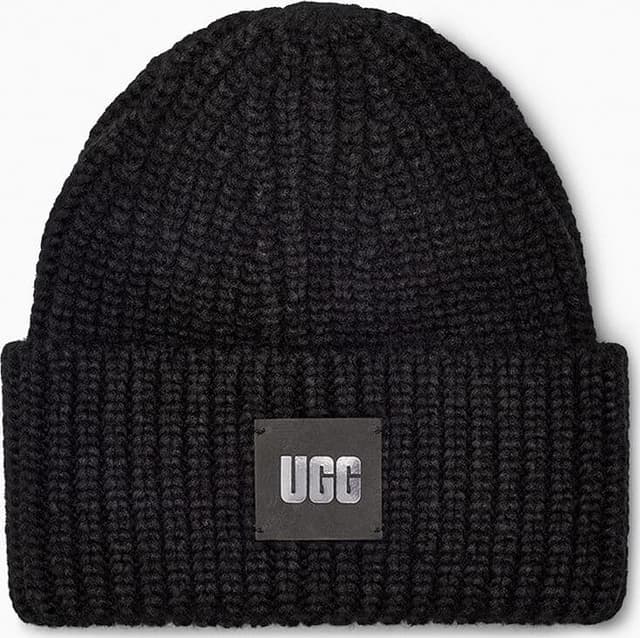 UGG Chunky Rib Beanie ブラック UGG Chunky Rib Beanie - Youth | Altitude Sports