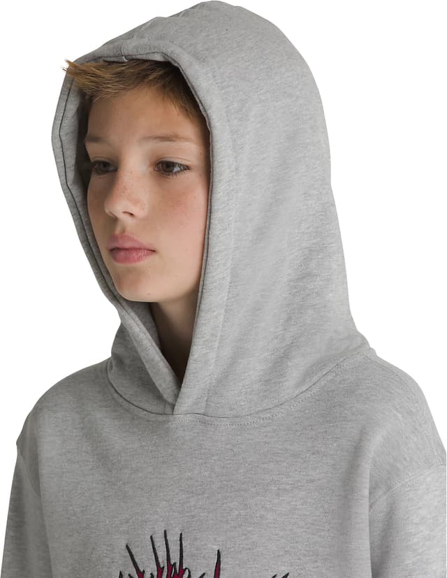 PULLOVER HOODIE CHILDHOOD（グレー） MYGBCPJS Girls Pullover Hoodie Dress with Kangaroo Pocket