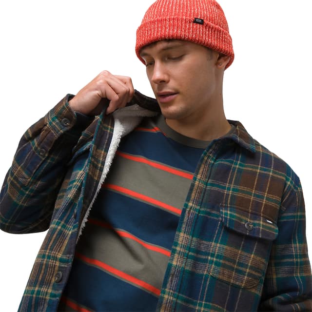 Vans Howard Sherpa Lined Flannel Buttondown Shirt - Men's
