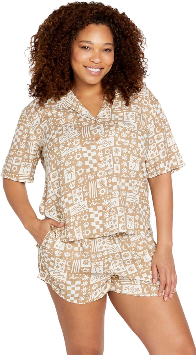 Volcom Sunny Daze Short Sleeve Shirt - Women's | Altitude Sports