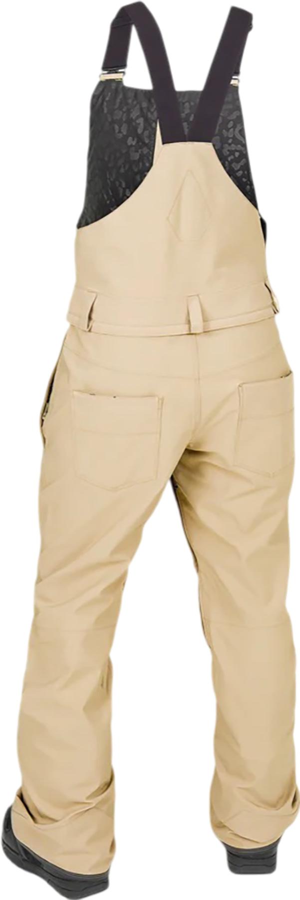 VOLCOM SWIFT BIB OVERALL SAND ベージュ VOLCOM Womens Swift Bib Overalls - Sand