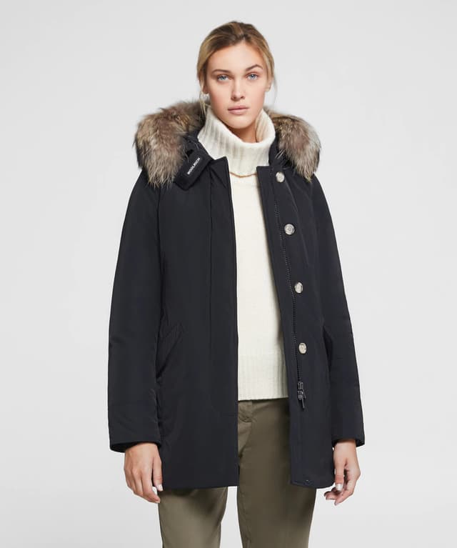 Woolrich Luxury Arctic Parka With Raccoon Fur - Women's | Altitude