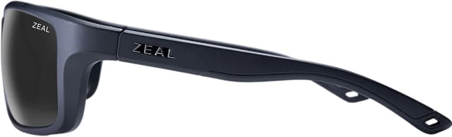 Zeal Optics Confluence Polarized Sunglasses - Matte Black - Dark