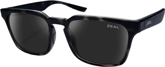 Zeal Optics Selkirk Polarized Sunglasses - Matte Black - Dark Grey